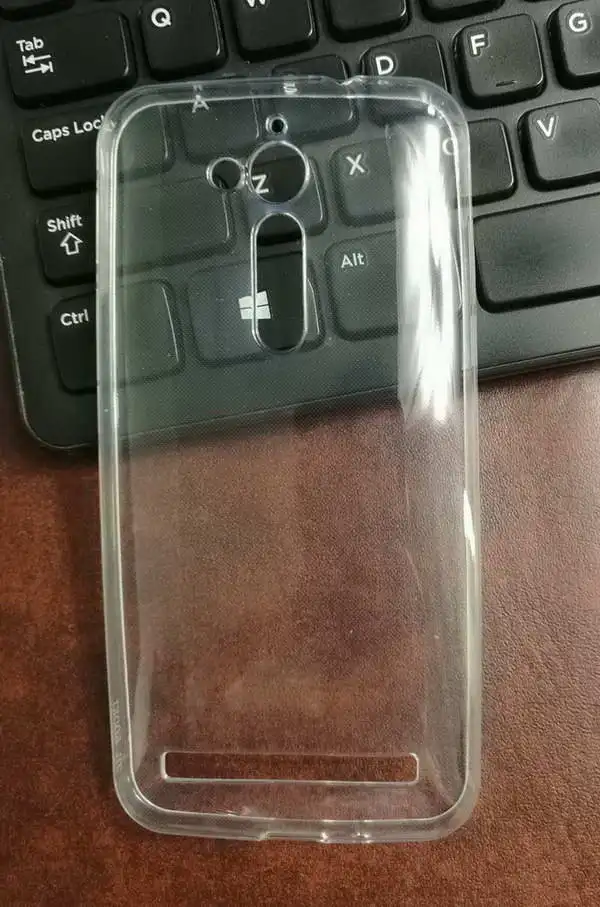 Чехол FANATU из мягкого ТПУ ASUS Zenfone Go ZB500KL 5,0 дюймов защитные колпаки для задней панели Fundas для ASUS Zenfone Go ZB500KL чехол для телефона - Цвет: Clear case
