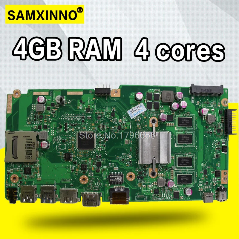 Новая материнская плата X540SA REV 2,0 для ASUS X540 X540S X540SA X540SAA, материнская плата для ноутбука, тест ОК, 4 ГБ-RAM N3710/N3700 cpu