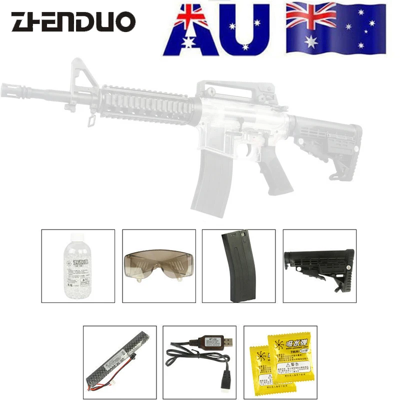 Игрушки ZhenDuo 1 шт. XWE M4 магнитный гель бластер гелевый шар водяная пуля пистолет