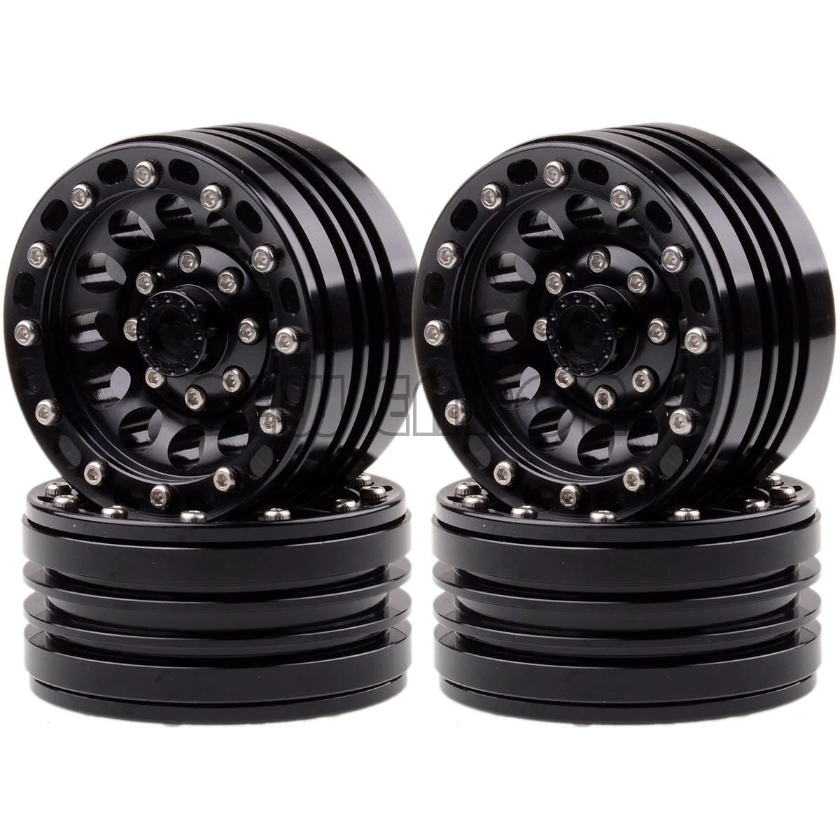 ENRON 4P 1," алюминиевые Beadlock колесные диски для RC 1/10 Рок Гусеничный осевой SCX10 D90 D110 TRX4 90046 90047 1:10