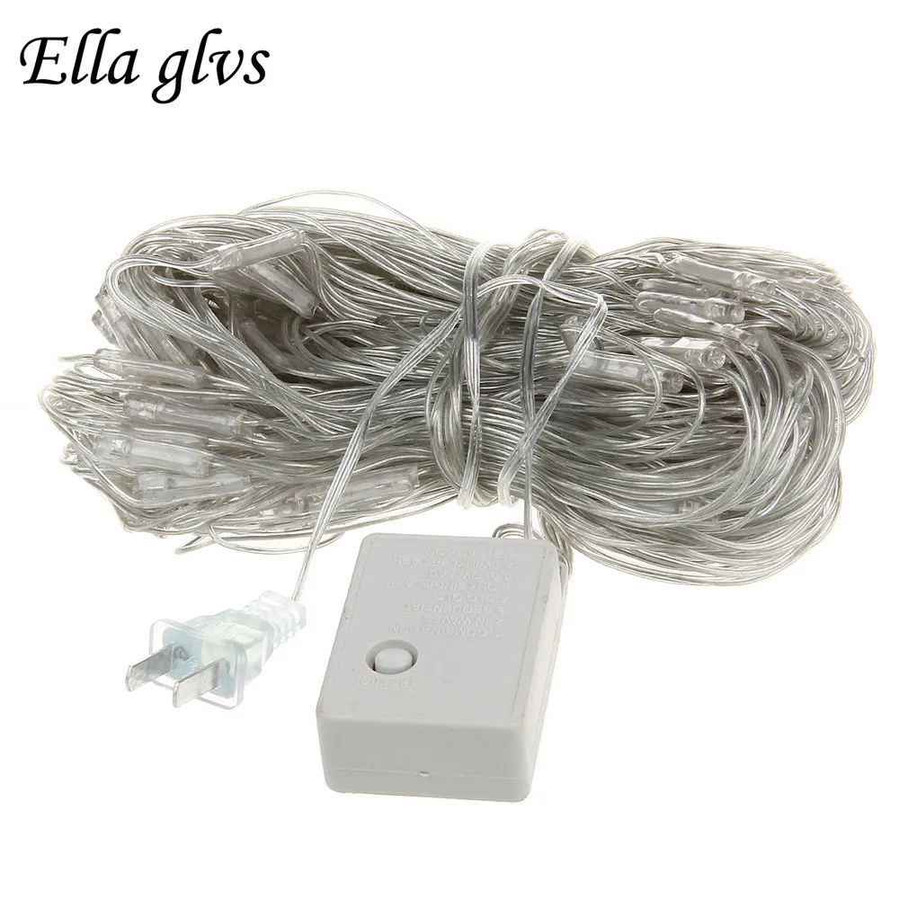

10pcs net String Lights 3M x 2M 200 LED for Indoor Outdoor Home Garden Christmas Party Wedding
