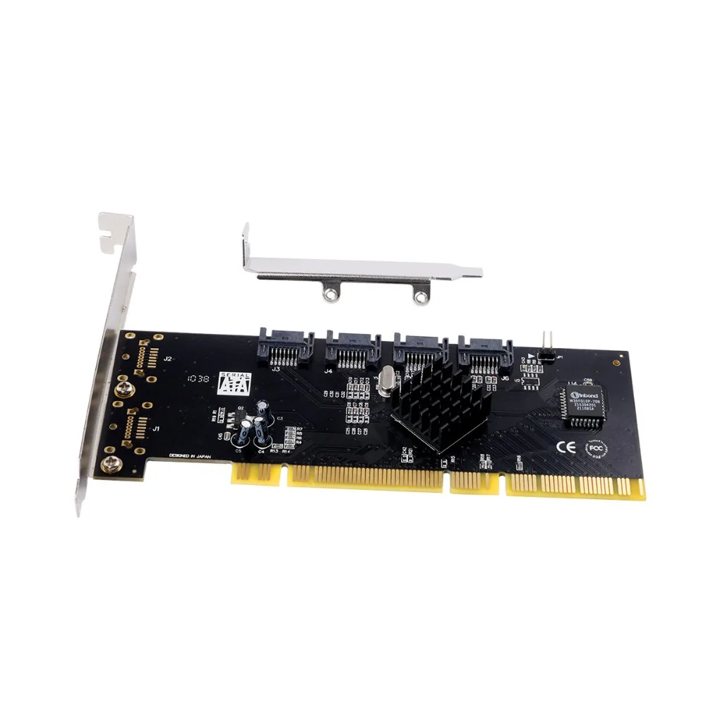ORICO 4 Порты и разъёмы SATA2.0 PCI Express карты расширения адаптер 3 Гбит/с PCI-X Поддержка RAID