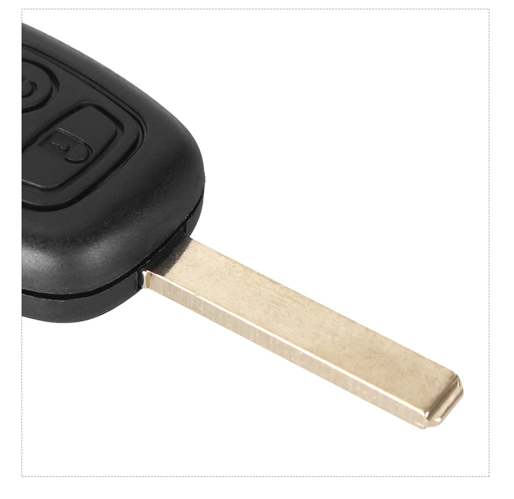 DANDKEY для Citroen C1 C2 C3/Pluriel C4 C5 C8/Xsara Picasso крышка 2 кнопки дистанционного ключа автомобиля случае замена корпуса ФОБ