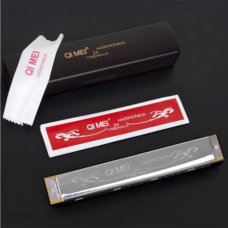 Kmise TREMOLO Master Губная гармошка французская арфа рот Фосфорная бронза 24 Отверстия