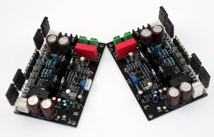 

YJ00168 reference DARTZEEL Circuit TT1943 / TT5200 ON MJE15034 / MJE15035 200W*2 amplifier board