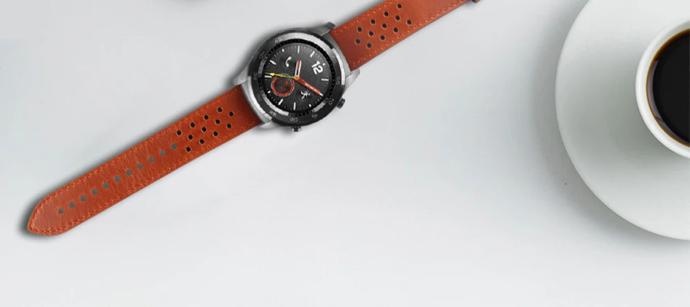 Ремешок для часов 22 мм для Amazfit Pace Band Xiaomi Huami Amazfit Stratos 2 Браслет из натуральной кожи 20 мм Amazfit Bip Bit ремень