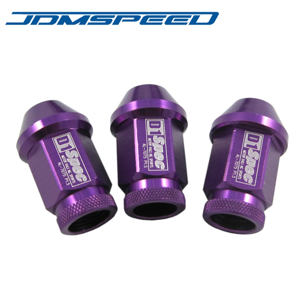 Фиолетовая гайка для колес M12X1.5 40 мм JDM 20 подходит ПК HONDA ACURA CIVIC INTEGRA|lug nuts|wheel lug nutsjdm