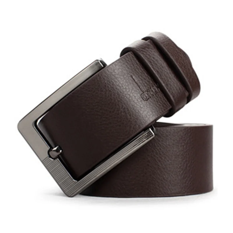 Мужской деловой ремень из искусственной кожи в стиле ретро мужские аксессуары