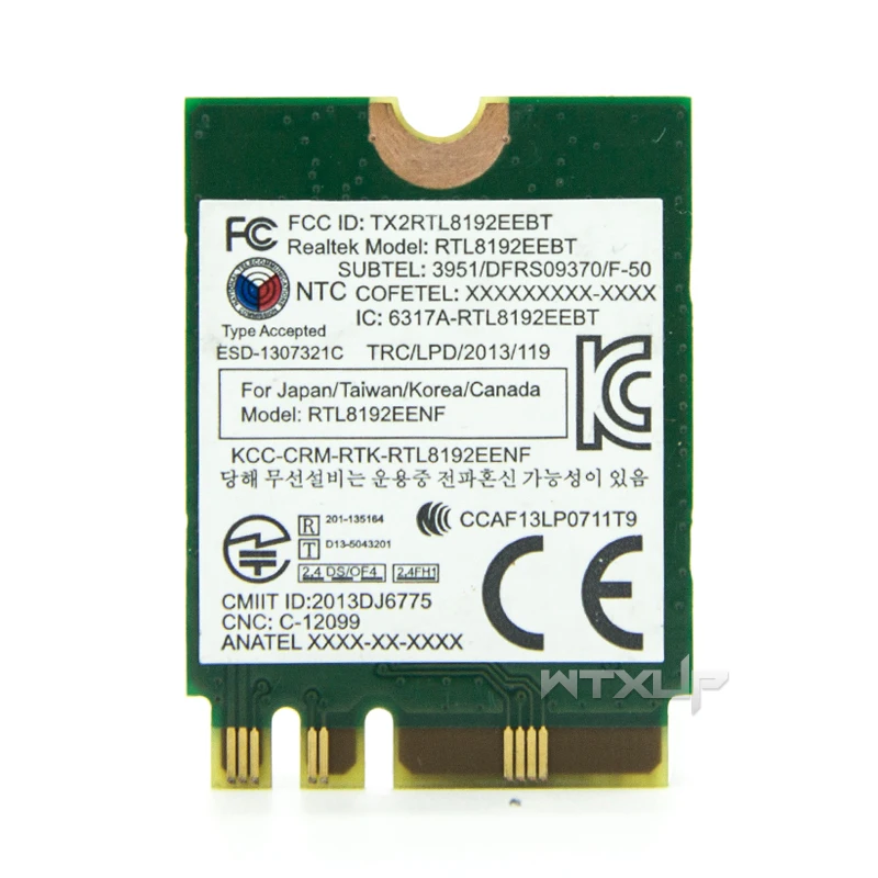 Сетевая карта для ноутбука RTL8192EEBT BT4.0 NGFF M.2 FRU 04W3804 Lenovo/Thinkpad X240 X240s T540 T540P T440 T440s T440P|wifi
