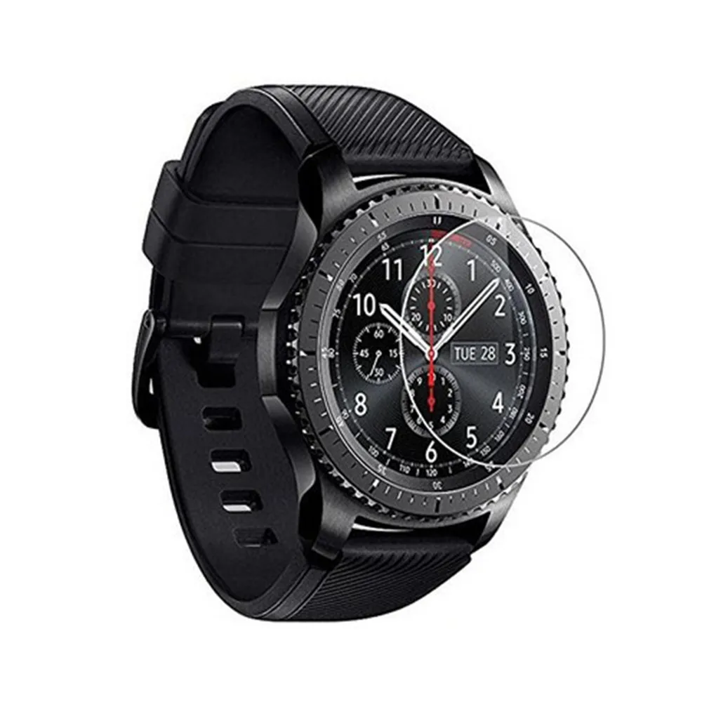 Для Samsung Galaxy Watch Series ремешок 46 мм 42 прозрачная пленка из закаленного стекла 9H