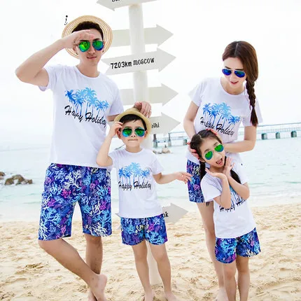 Семейный комплект одежды для мамы и дочки летние комплекты с героями