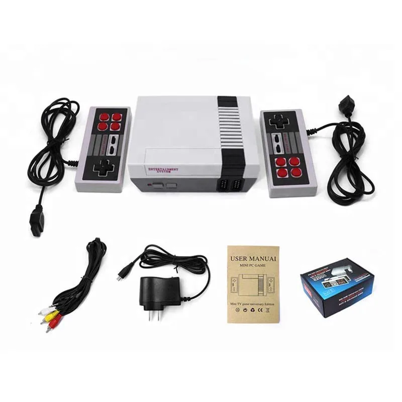 Классическая Мини-игровая консоль NES, ТВ игровая консоль, 8 бит, Ретро стиль, встроенные 620 игр, AV, ручной игровой плеер, семейный отдых