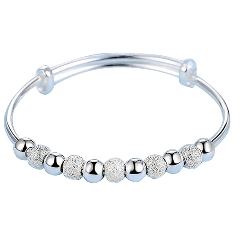 Silver Bracelets Lantern Dream Catch Beads Bracelet Bangle Adjustable Silver Cable Charms Bracelet For Jewelry