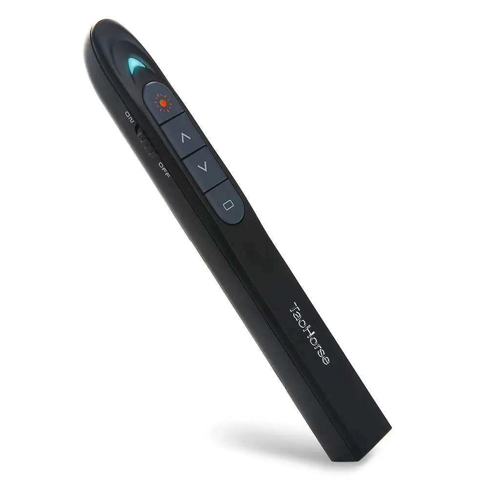 Wireless Presenter Laser Pointers 2.4 GHz USB Remote Red Pen Control PPT Powerpoint Presentation Flip |
