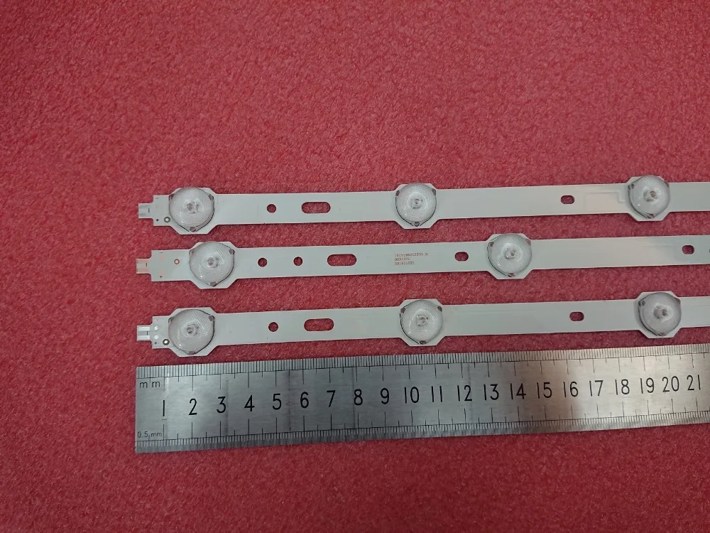Новый 5 комплектов = 15 шт. 6LED/7LED 580 мм Светодиодная лента для 32W1333B 32L2200U SVS320AD7 SVS320AA6