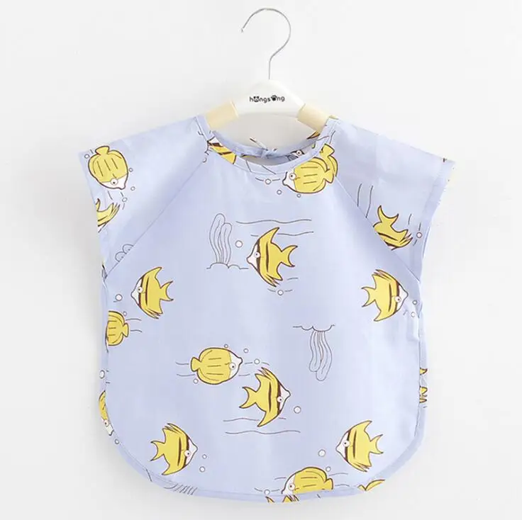 Детские нагрудники без рукавов летние водонепроницаемые с мультяшным рисунком