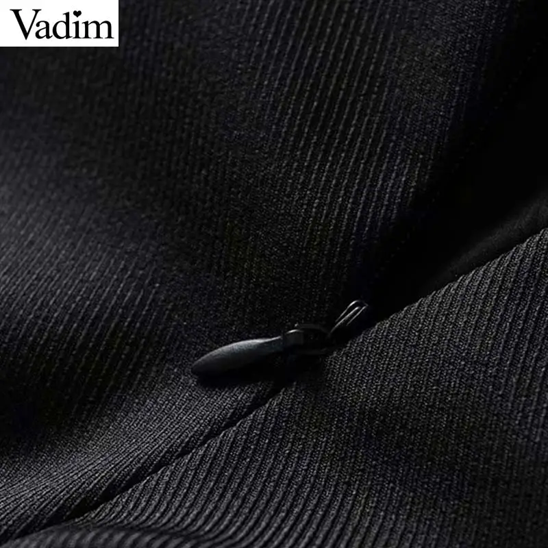 Vadim женские стильные однотонные шорты с пуговицами на молнии сзади повседневные