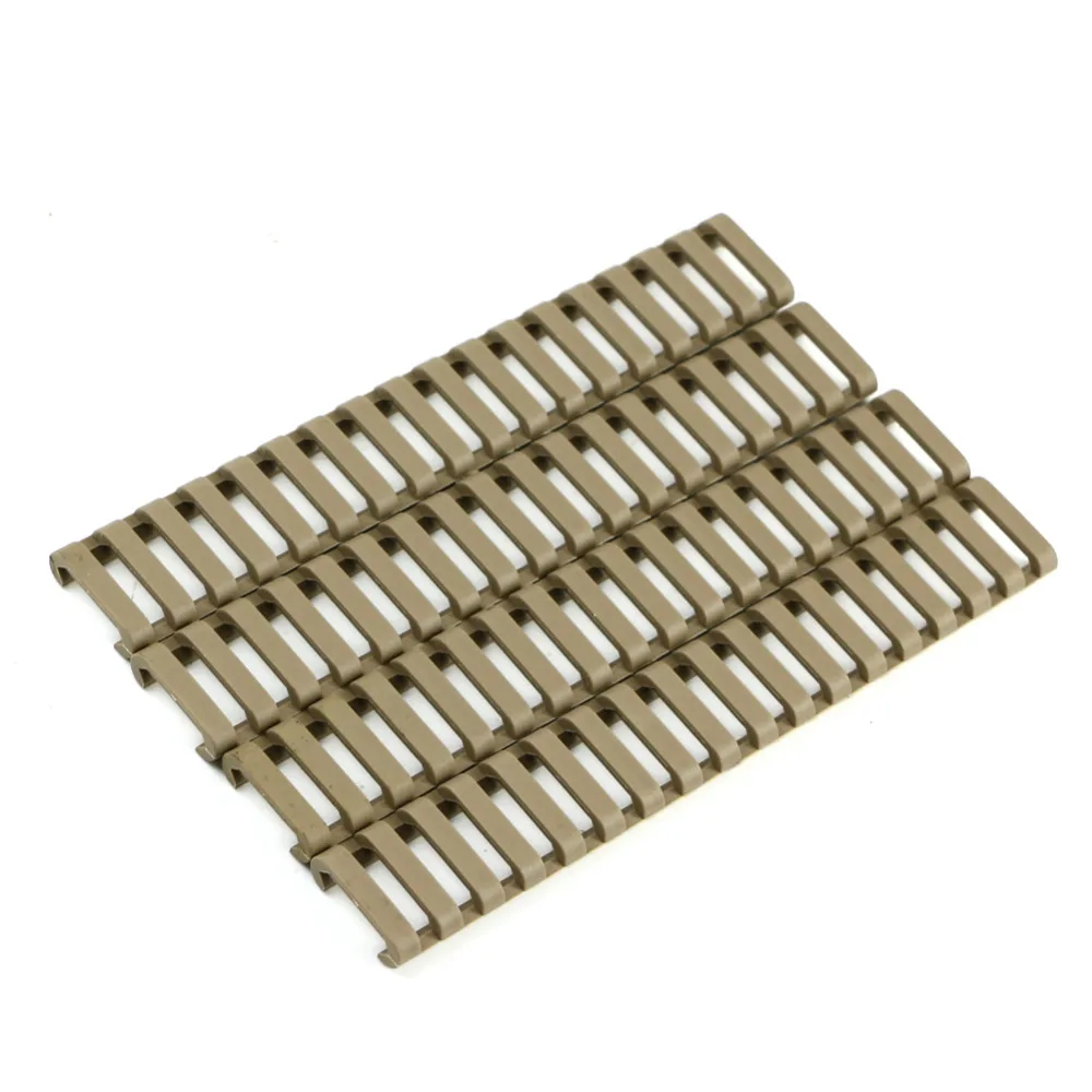 

4x 18-Slot Picatinny Ladder Rail Panel Handguard Protector Resistant Cover 2017