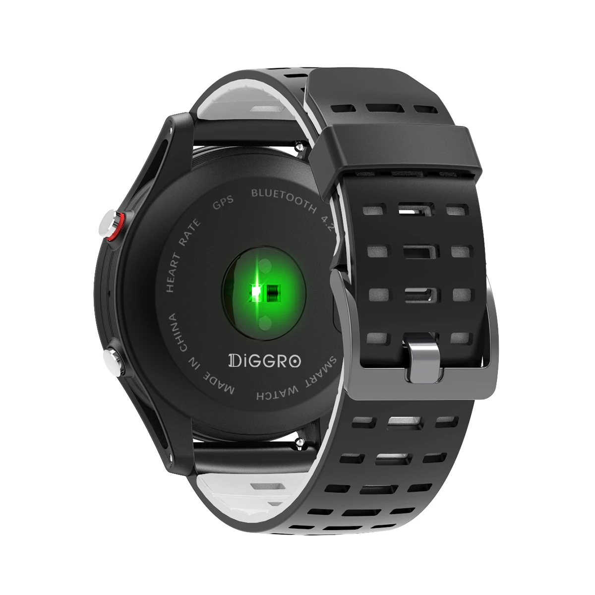 Diggro DB-05 gps Смарт часы браслет альтиметр барометр термометр цвет OLED мульти-спорт сердечного ритма для iOS Android