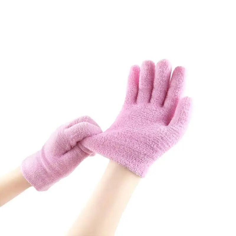 1 пара многоразовых гелевых увлажняющих носков перчатки маска для рук