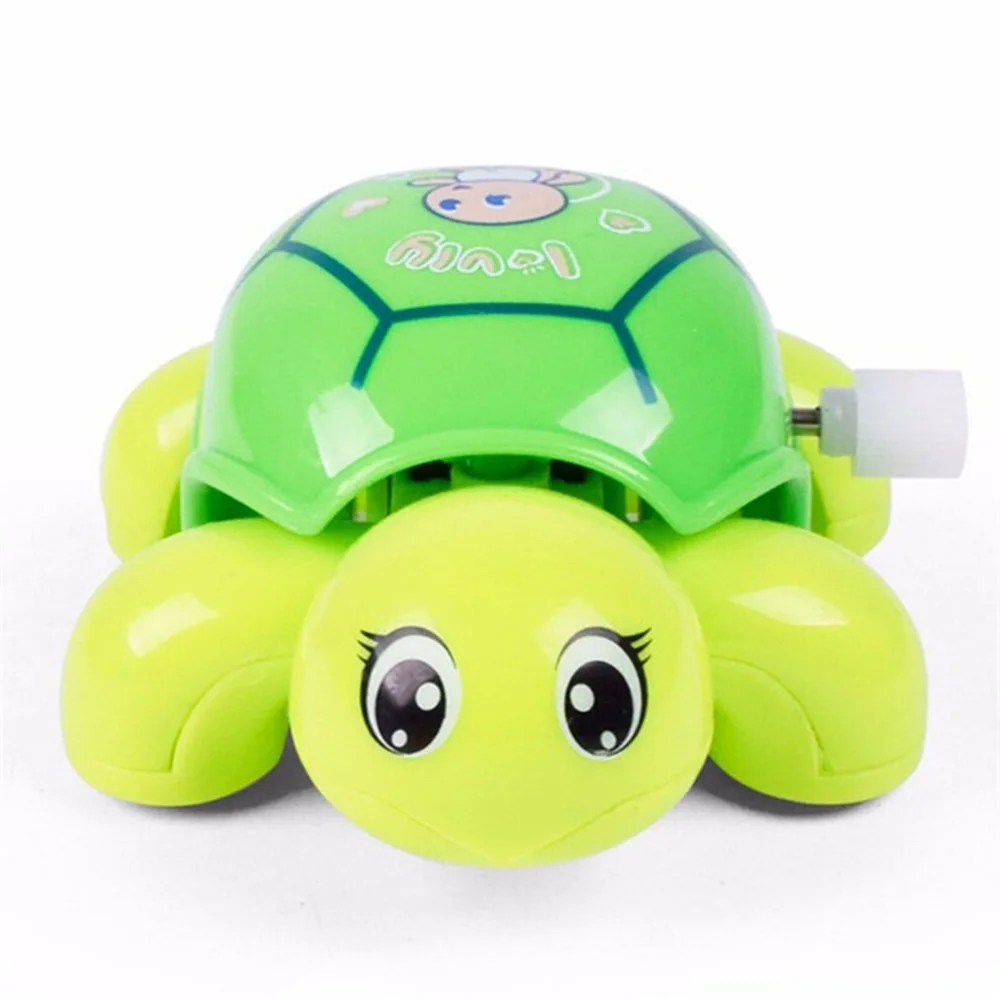 1 x заводная игрушка Мультяшные милые морские животные Черепаха заводные Классические игрушки для детей, младенцев, новорожденных маленьких черепах, ползающих, игрушка ветра