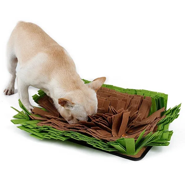 ПЭТ нюхательный коврик Nosework одеяло собака тренировочные коврики для корма собак