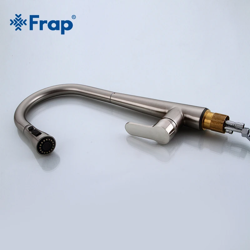 1 комплект кухонного смесителя Frap выдвижной смеситель для воды раковины кран с