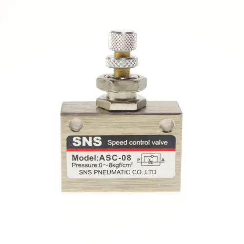 Фото ASC-8 1/4 "BSPT пневматическая флейта клапан дроссельной заслонки x 1 Обустройство ASC-8 1/4 "BSPT пневматическая флейта клапан дроссельной заслонки x 1 Обустройство