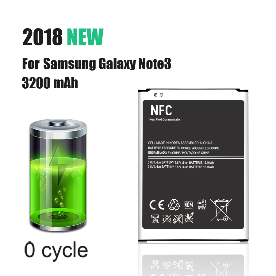 PINZHENG B800BE Батарея для samsung Galaxy Note 3 Батарея N900 N9006 N9005 N9000 N900A N900T N900P Батарея с NFC