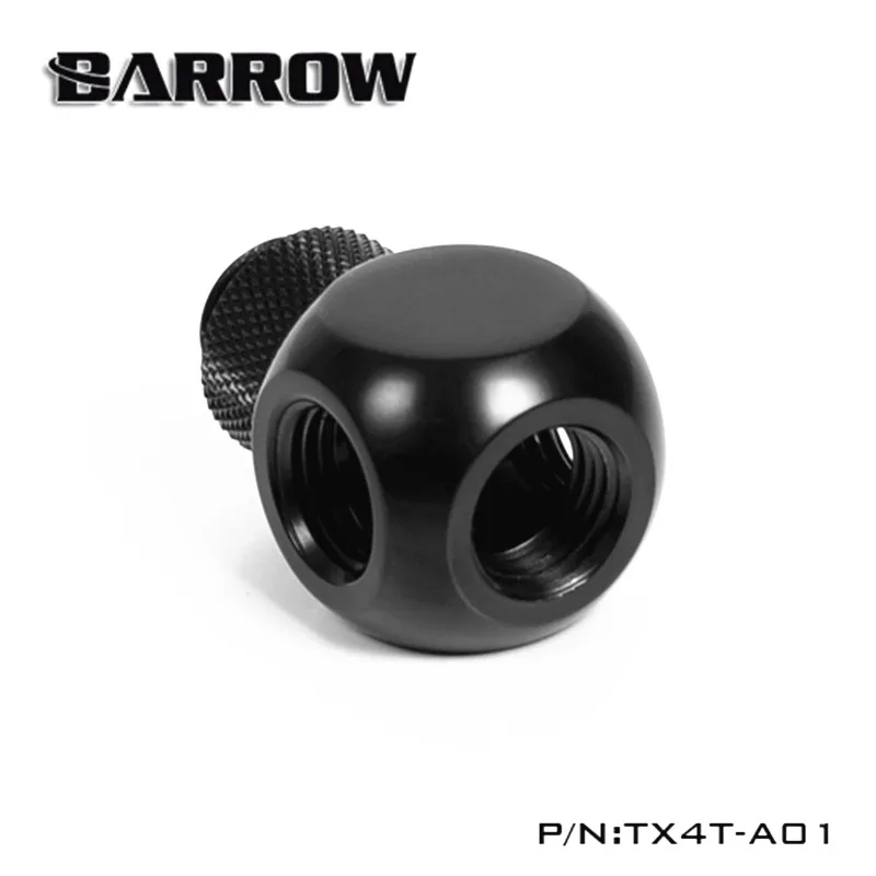 Barrow TX4T A01 G1 / 4 &quotX4 поворотный ходовой кубический адаптер для водяного охлаждения