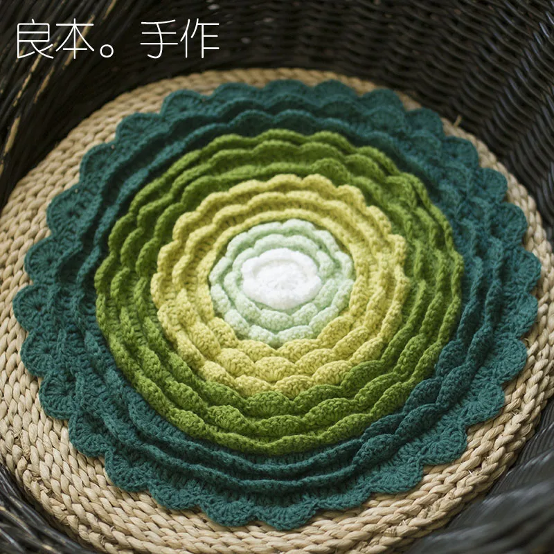 Диван коврик для чайной церемонии 42 х42 см|gift gifts|gift diygift blankets |