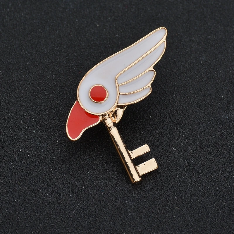 MissCyCy Сейлор Мун мультфильм серии женские брошки Звезда ключ птица кролик форма