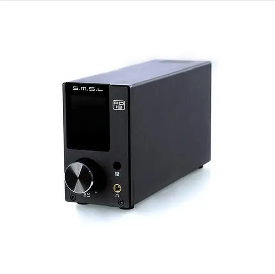 SMSL AD18 Многофункциональный Bluetooth 4,2 HIFI Цифровой аудио усилитель мощности 80 Вт* 2 оптический/коаксиальный USB декодер DAC EQ Регулировка pg