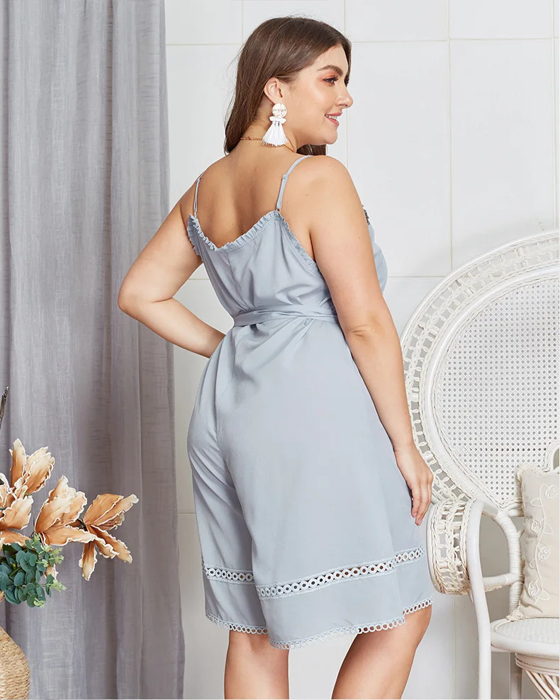 Женский Летний комбинезон на бретелях 2019 | Женская одежда