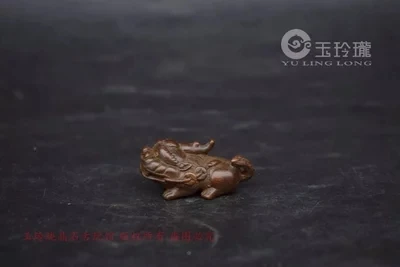 Карман (однотонная норка. Пара) античные бронзовые резьбы с небольшими