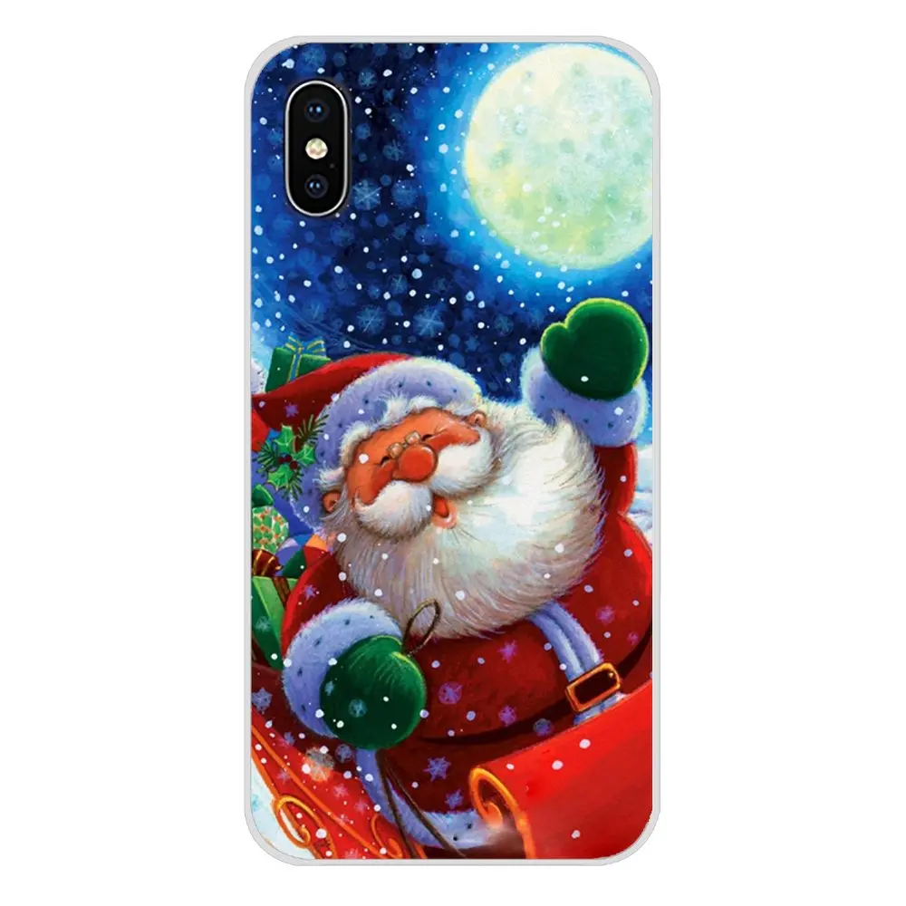 images 8 Чехол для мобильного телефона с Новым Рождеством для Xiao mi 4 mi 5 mi 5S mi 6 mi A1 A2 5X6X8 9 Lite SE Pro mi Max mi x 2 3 2S - Цвет: images 8