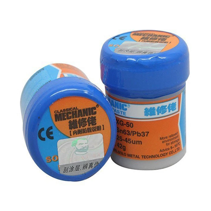 Бесплатная доставка новое поступление 2 шт./лот паяльная паста MECHANIC Оловянная Sn63