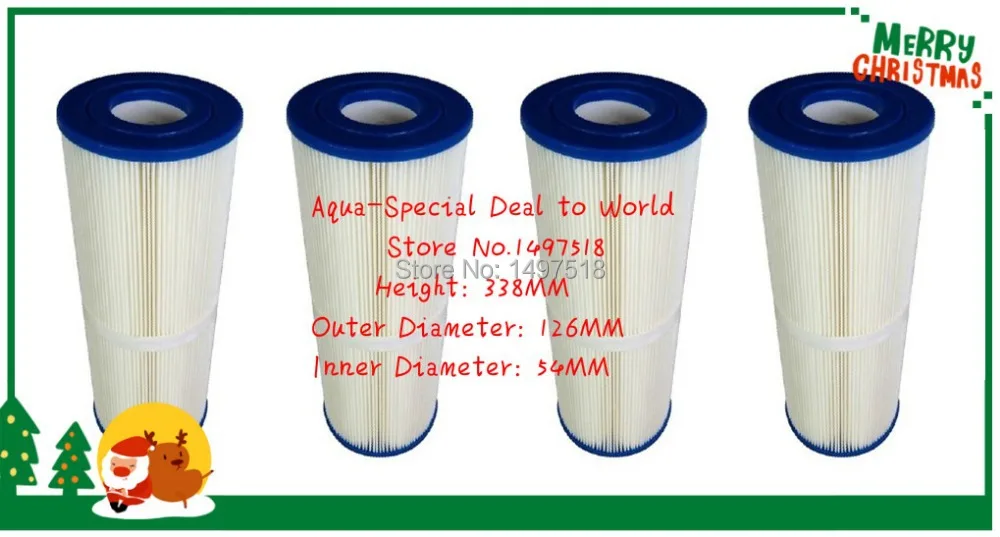 

Pool Spa Filter Replace Cartridge 338mm x 125 4 pcs / lot for china spas