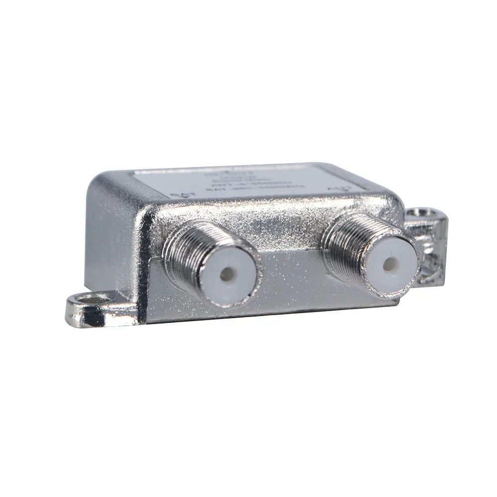 TV Signal Satellite Splitter 2 In 1 Dual-use Way Port Sat Coaxial Diplexer Combiner Combiners Cable Switcher | Электроника