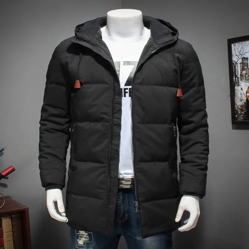 Зимние 8XL 7XL 6XL мужские длинные толстые masculina пальто русский ватные Повседневное