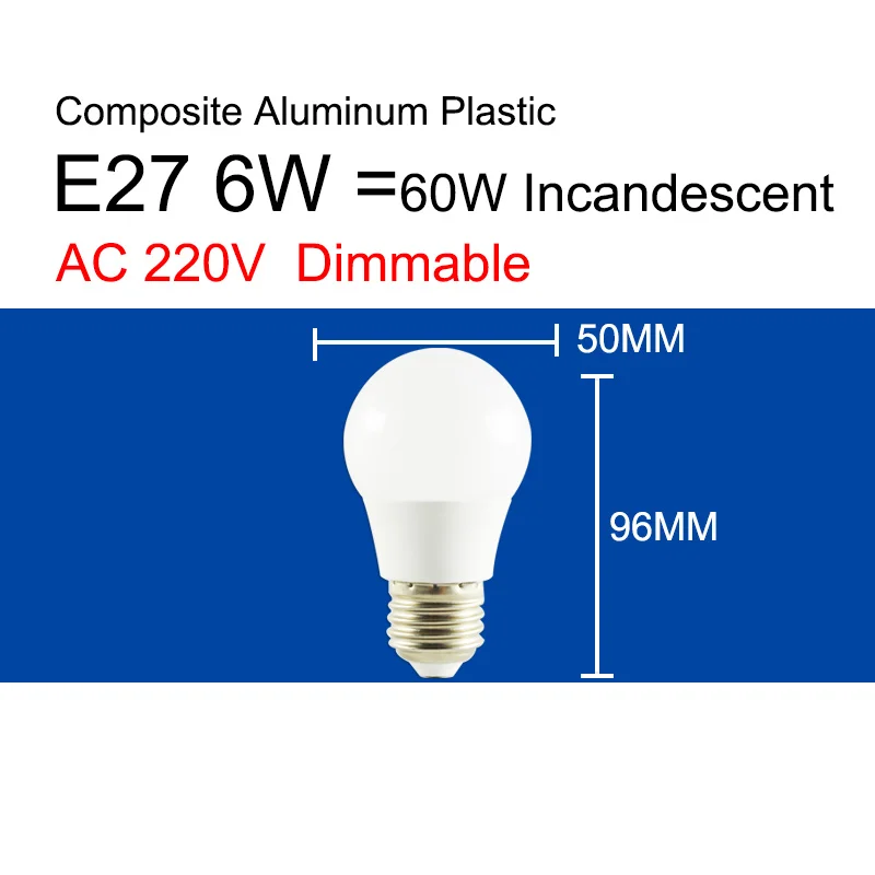 6W 220V Bulb R7S Светодиодная лампа с регулируемой яркостью Светодиодная лампа 15 Вт 12 Вт 9 Вт 78 мм 118 мм 189 мм заменить галогенные J78 J118 100W прожектор светильник Точечный светильник AC 110V 220V - Emitting Color: 6W 220V Bulb