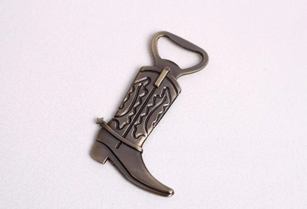 20 шт. ковбойские сапоги открывалка для пивных бутылок штопор свадебного детского