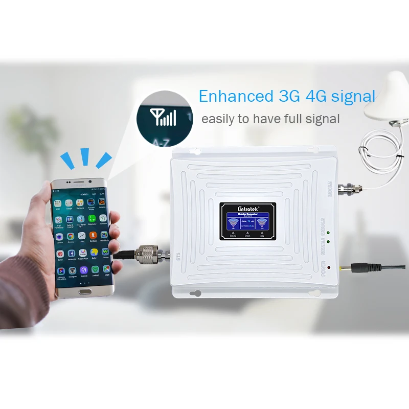 Усилитель сигнала Lintratek 3G повторитель 4G LTE усилитель 1800 2100 МГц 65dB мобильного #4 8 |