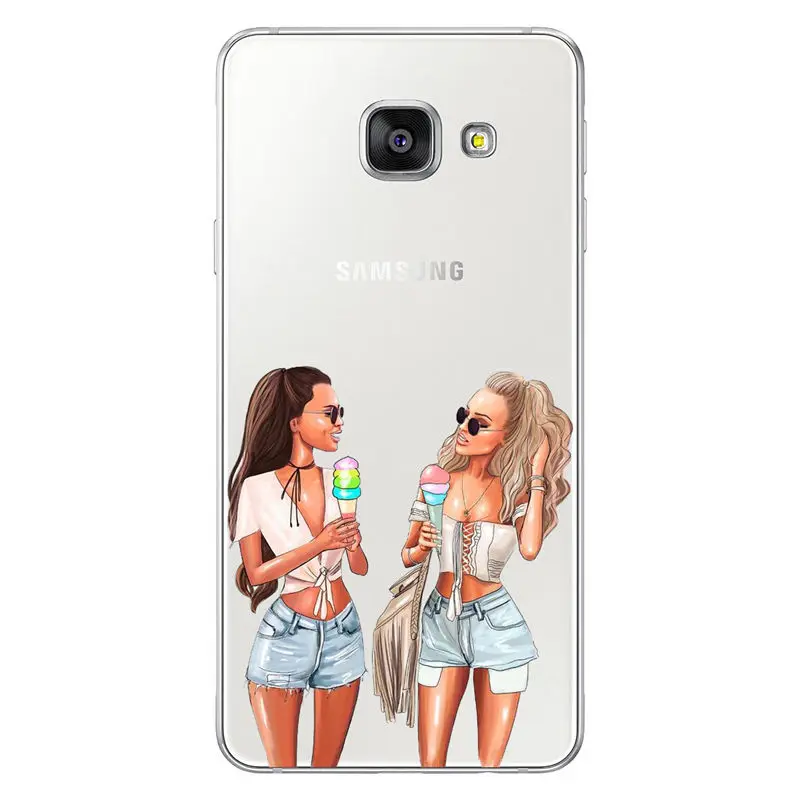 Роскошный модный дорожный красивый дизайнерский мягкий чехол для Samsung 2016 2017 A5 A7 J3