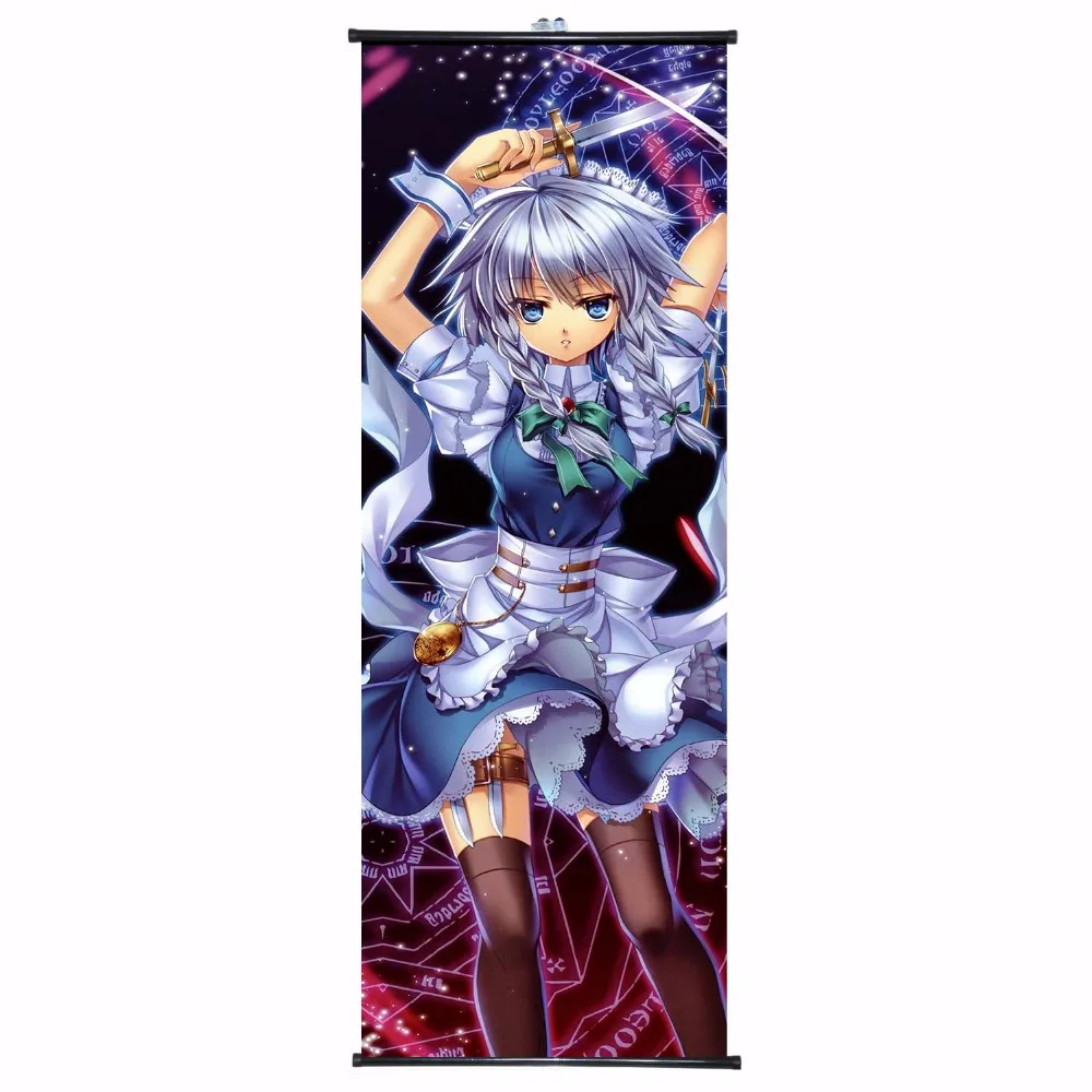 TouHou проект плакат стены прокрутки живопись Аниме Манга декоративные картины для спальни