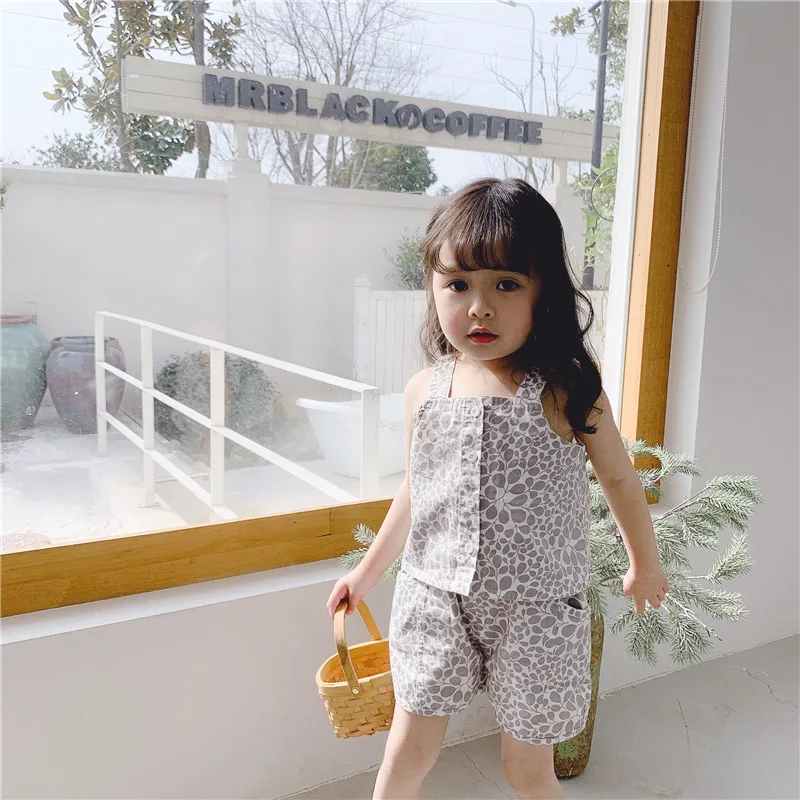 Корейский стиль 2019 г. модные комплекты одежды с леопардовым принтом для