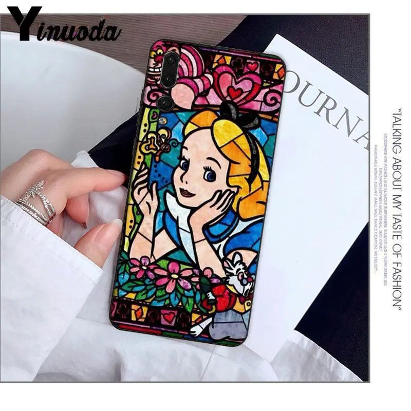 Yinuoda белый снег Рапунцель Русалка Ариэль принцесса телефон чехол для Huawei P9 P10 Plus