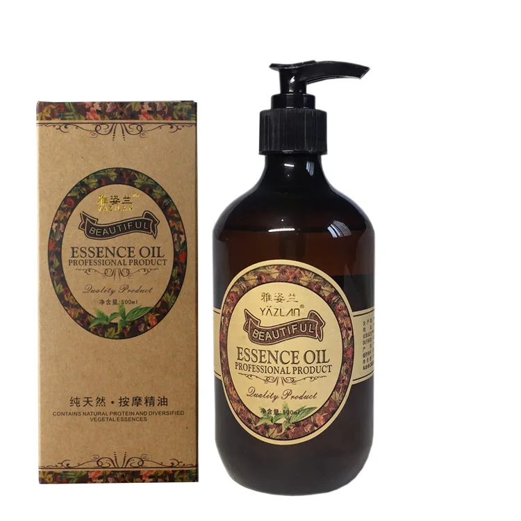 

Lavender Massage Oil Relax Decompression Leisurely SPA 500ML Beauty Salon Skin Care Compound