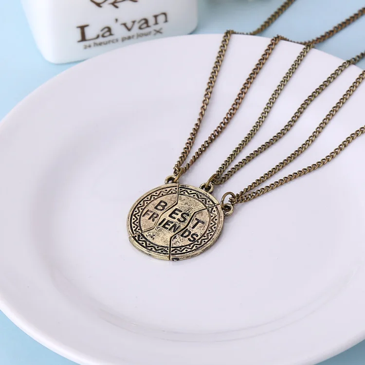 Женское ювелирное изделие Ожерелье Лучшие друзья для 3 девушек ювелирные изделия