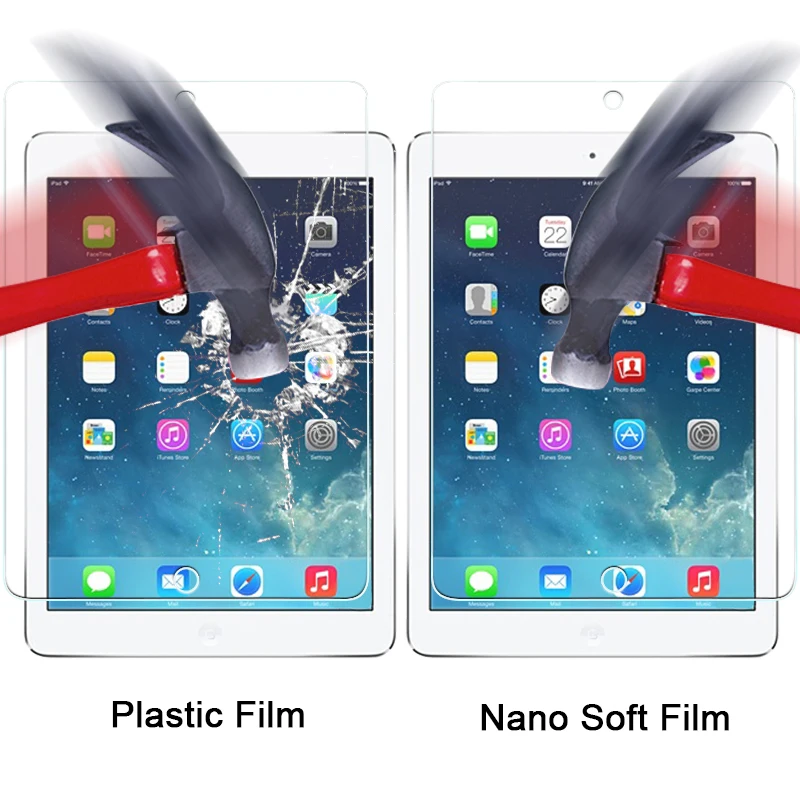 1 шт. лучшая Взрывозащищенная нано мягкая пленка для ipad 5 9 7 &quotTAB защитная с